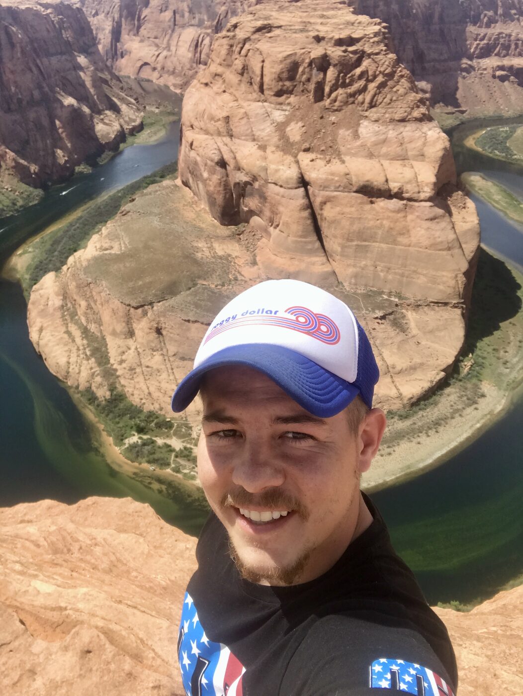 Jesse at Horseshoe Bend
